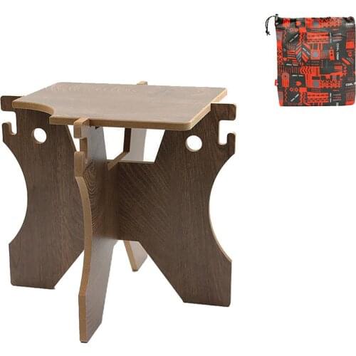 Multifunctional Camping Rack Barbecue Folding Table Stool For Outdoor Picnic BBQ Tours Tableware Ultra Light Foldable Rack