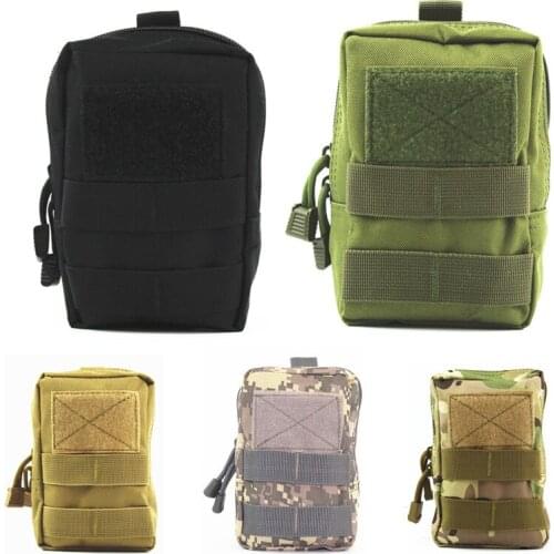 Multi-function Sports Belt Male Bag CS Tactical Equipment Accessory Bag Commuter Camouflage Small Pocket Outdoor Accessories