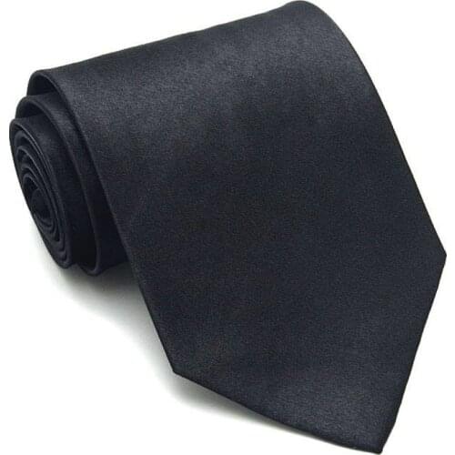 Mens Plain Ties Silk Neck tie Neckties Bowtie Solid color Groom Ties 26 Colors 10cm Wide, 500pcs