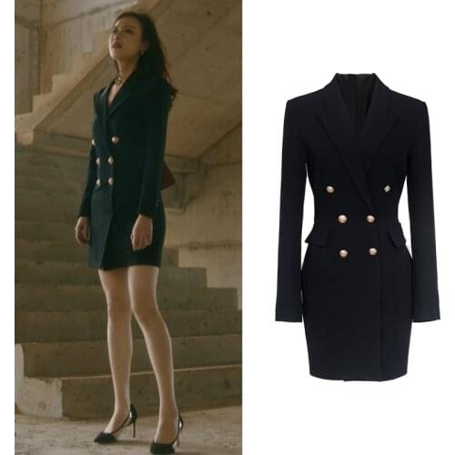 Ni Nis new French retro Hepburn dress for women in 2021 spring