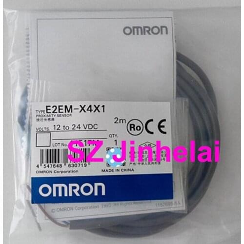 OMRON E2EM-X4X1 Authentic original Proximity switch Proximity sensor 12-24VDC 2M