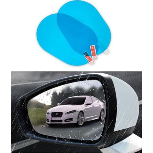 Car Rearview Mirror Film Rain Sticker for kia sportage 2017 toyota chr skoda octavia suzuki jimny mitsubishi lancer for mazda