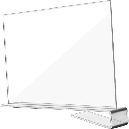 Transparent Acrylic Clapboard Non-Slip Non-Breakable Design Clapboard Wardrobe Supplies