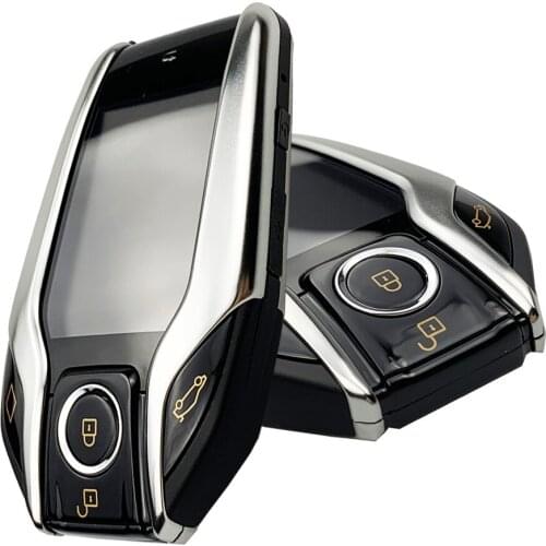 Drop Shipping KOL Cardot Liquid Crystal Remote Touch Screen Start Stop Engine Smart Keyless Entry System Car Alarm Car Key