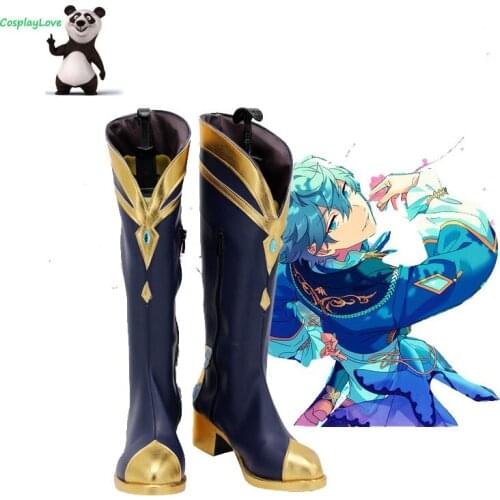 Ensemble Stars Sena Izumi Blue Shoes Cosplay Boots Newest Custom Hand Made For Halloween CosplayLove
