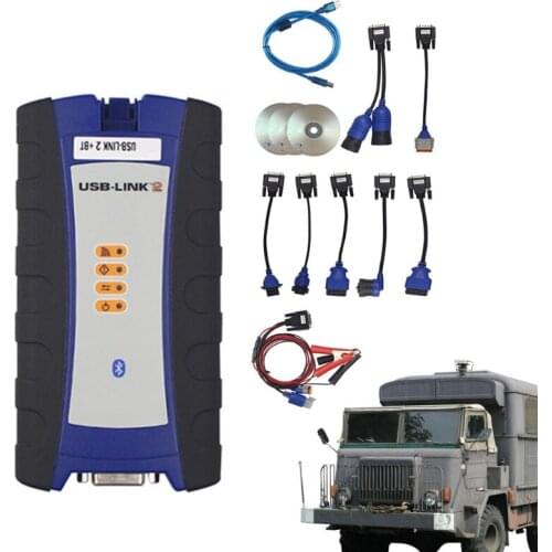 USB BT DieseI Truck Diagnostic Tool Truck OBD Fault Diagnostics Detector for USB Link Truck Diagnostic Scanner