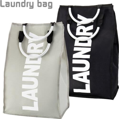 2020 Japanese Foldable Laundry Basket Oxford Washing Clothes Household Multifunctional Storage Bags Hot Sale