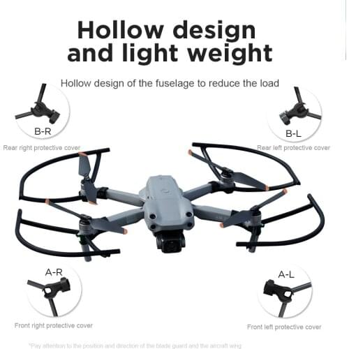 Cynova for Mavic Air 2 Propeller Guard Protector for DJI Mavic Air 2 Air2 Protective Propellers Drone Accessories