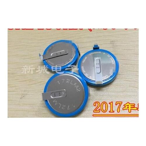 10PCS Original Japan CR2450HR H type 3V high temperature resistant button battery 550mah