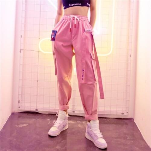 Spring Women Trousers Loosen Long Pants High Waist Pants For Women Harajuku Big Size Unisex Hip Hop Punk Pants Streetwear