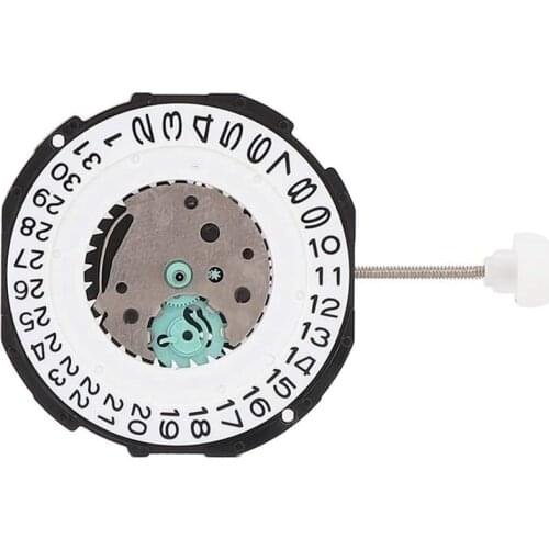 Watch Movement,Three Hands Movement Movement Quartz Watch Movement, SL28 for Watch Repair Accessory Men(Single Calendar)