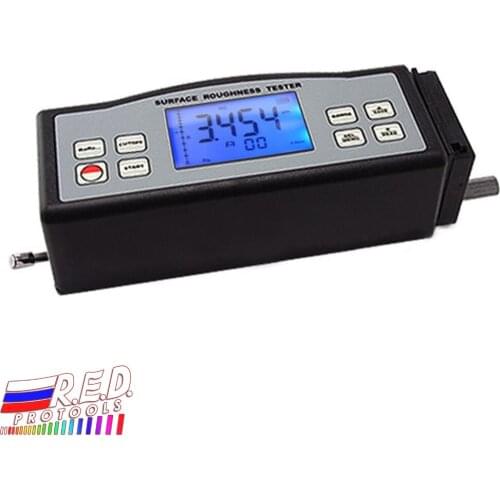 4 Parameters Digital Surface Roughness Tester (Ra, Rz, Rq, Rt) with Built-in Diamond pin probe +Metric / Imperial Conversion