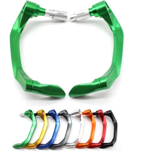 For KAWASAKI Z125 PRO Z250 Z250SL Z300 Z400 Z400 Z650 22mm Handlebar Grips Protective Guard Brake Clutch Levers Guard Protector
