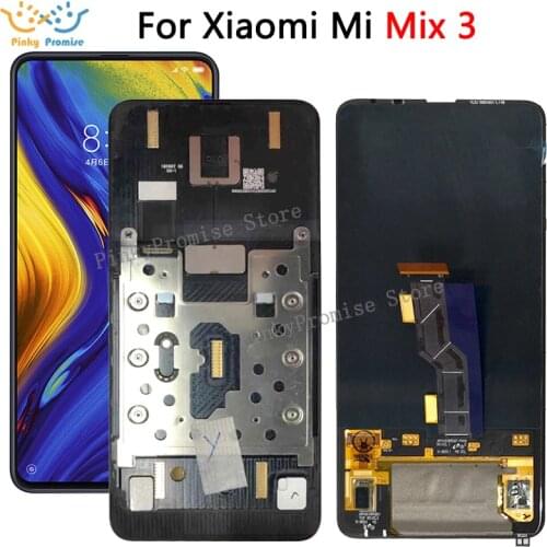 For Xiaomi Mix 3 Lcd Display Touch Screen Digitizer Assembly With Frame For Mi Mix3 Mix 3 LCD For Mix 3 LCD Screens