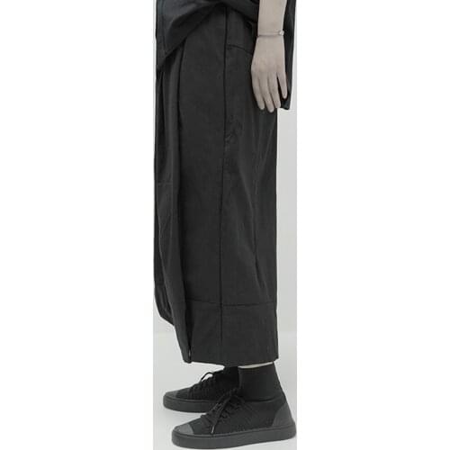 【custom】 Big yards mens trousers! 2021 A new pair of mens summer nine centimeter pants