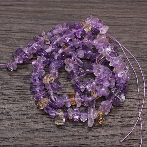 Fine Irregular Freeform Chip Gravel Beads Natural Stone Fluorite Crystal Bead for Jewelry Making 3-6mm Diy Necklace Bracelet