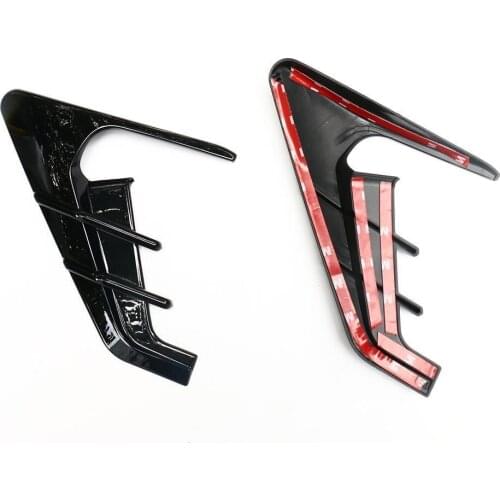 For Tesla Model 3/2021 Fender Side Mark Flanks Car Side Wing Panel Cover Spoiler Dust Cover Decoration Modification Accessories
