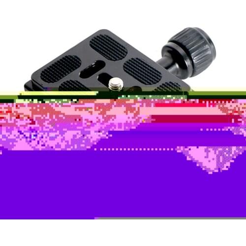 Metal Clamp 60mm Quick Release Plate For Arca Swiss Tripod Ball Head Adapter Adjustable Lever Knob