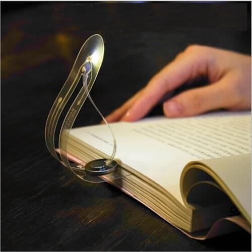 Mini Bookmark With Lamp Led Light For Reading Book Bookmark Reading Lamp Creative Portable Small Night Light