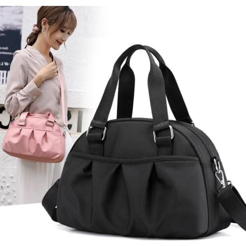 Fashion travel bag for women Cabin handbag nylon waterproof Crossbody bag Traveling Luggage Bags Packing Cubes Malas De Viagem