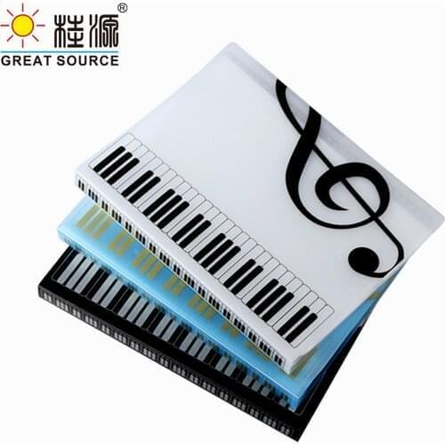 Music Paper Folder A4 Display Book 40 Pockets Folder Presentation Book W235*L315mm(9.25"*12.40")(2PCS)