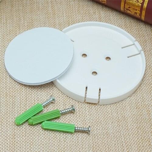 2Set 360 Degree Swivel Plastic Camera Wall Mount Bracket Holder for Mi/Yi Smart Home Security Camera Accessories Y3ND