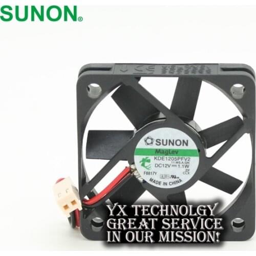 New KDE1205PFV2 5010 50mm 12V 1.1W 3 wire switch cooling fan 50*50*10mm