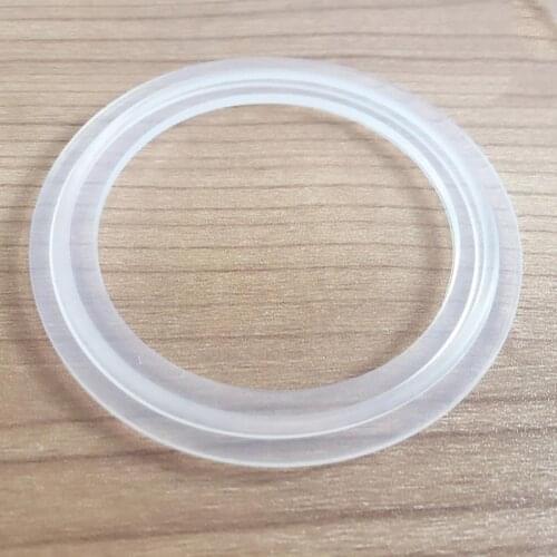 Fit 32mm 1-1/4" Pipe OD 1.5" Tri Clamp Sanitary Transparent Silicon Sealing Gasket Strip Homebrew For Diopter Ferule