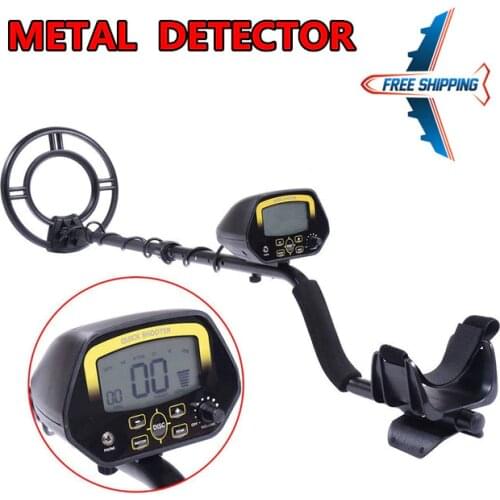 Underground Metal Detector MD3030 Treasure Hunter LCD Display Adjustable Gold Finder Digger Under Shallow Water High Sensitivity