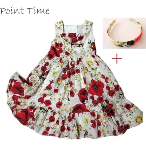 Летние платья для девочек Point time China At AliExpress