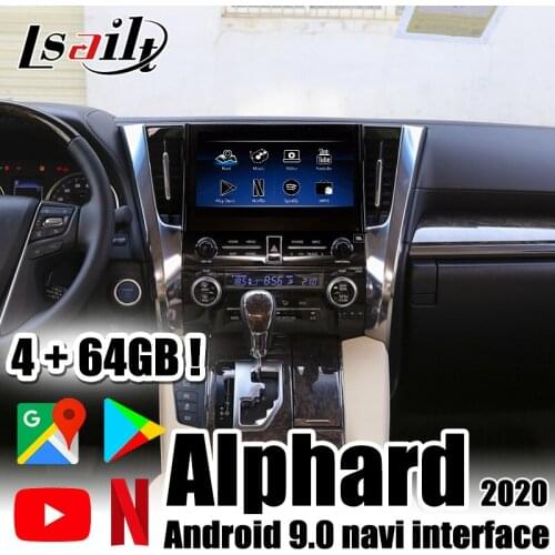 PX6 Android 9.0 Carplay/ Android video interface for Alphard 2020 with Waze , Google , Youtube, Android Auto by Lsailt