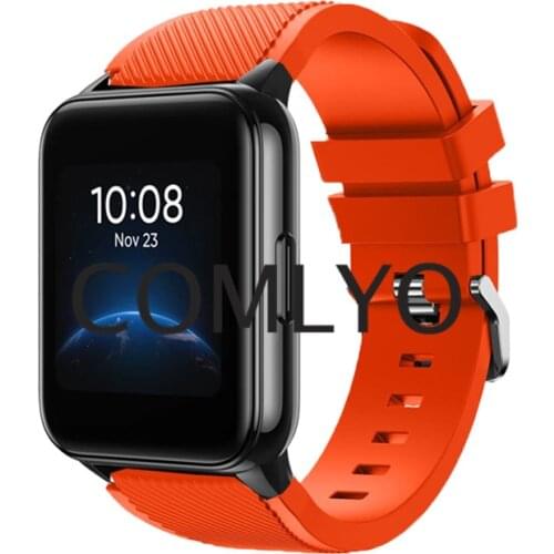 Hot Silicone Wristband for Realme Watch 2 Pro Strap Smart Watch Bands Wristband Belt Bracelet Realme 2 Band Sprots for men women