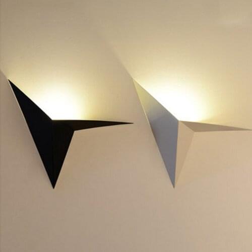 Modern minimalist LED iron wall lamp creative bedroom living room balcony staircase aisle lamps bedside wall lamp Corridor light