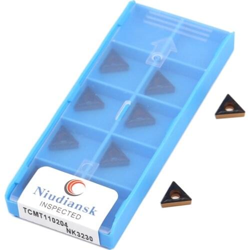 TCMT110204 NK3230 Two-Color Blades TCMT110208 NK3230 CNC Lathe Tools Carbide Inserts Internal Turning Tools,For Processing Steel