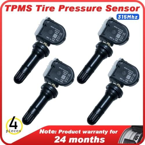 4X HC3T-1A180-AB Tire Pressure Sensors TPMS For Ford 2017 F-250 SD Fusion Ecosport Edge E-Series Fusion Mustang Transit Connect