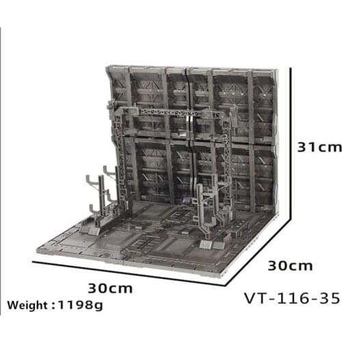 Universal HANGAR garage frontline base scene VT-116-35 for Bandai Gundam free combination DM017