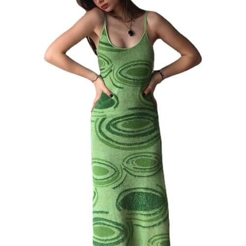 Zebery Summer Knitted Dresses
