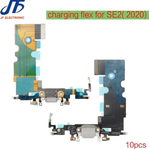 10pcs Charging Flex Cable for iphone SE 2 2020 Dock Connector USB Charger Port Replacement Ribbon