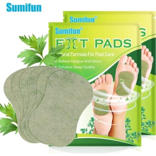 12pcs Detoxification Wormwood Foot Patch Pain Relieving Plaster Relieve Stress Help Sleeping Weight Loss Body Slimming Pad Detox