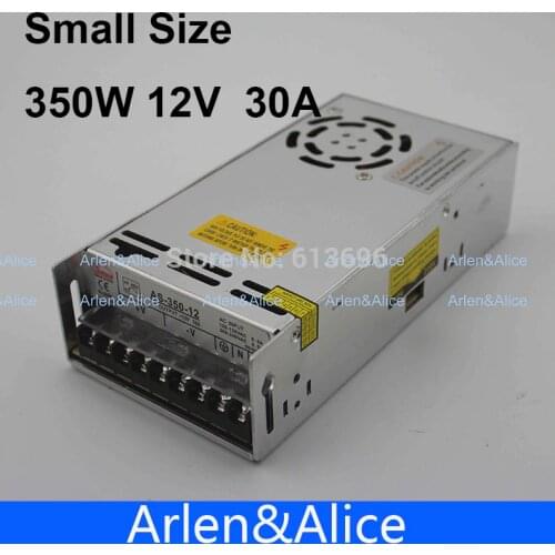 350W 12V 30A Small Volume Single Output Switching power supply AC to DC 3D print CPAM Free shipping