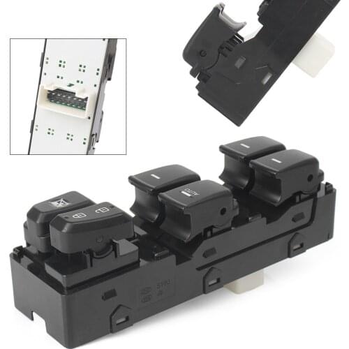 Car Front Left Side Power Window Switch For Hyundai Sonata 2011 2012 2013 2014 935703S000 Auto Car Accessories