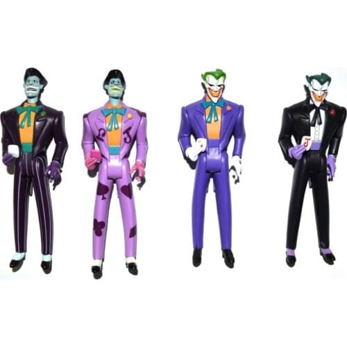 DCU JLU The Joker Purple Black 4.75" Loose Action Figure Set Figurine Toy Doll