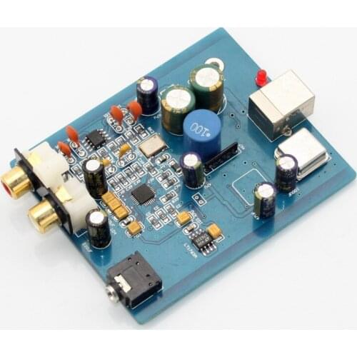 HIFI ES9018K2M SA9023 USB DAC Decoder board External Card Support 24Bit 92k for audio Amplifier