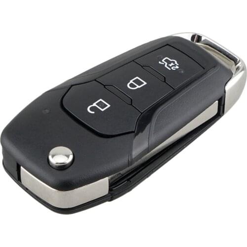 Car Smart Remote Key 3 Button 43Hz 49Chip Fit for Ford KA+ Modeo Glaxy S-Max 2014 2015 2016 DS7T-15K601-B
