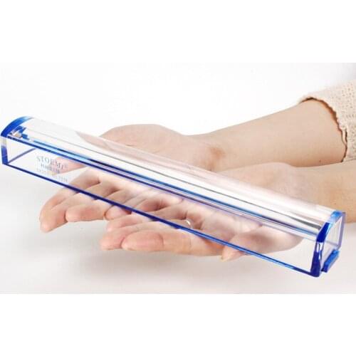 Hands Free Table Desk Portable Cylinder Reading Magnifier Loupe Old People Reading Book Magnifying Glass 3x 240mm