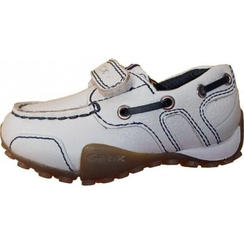 Boat shoes with velcro for boy Geox