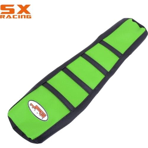 Motorcycle Green Rubber Gripper Soft Seat Cover For KAWASAKI KX65 KX 65 KLX110 2000 2001 2002 2003 2004 2005-2017 Dirt Bike