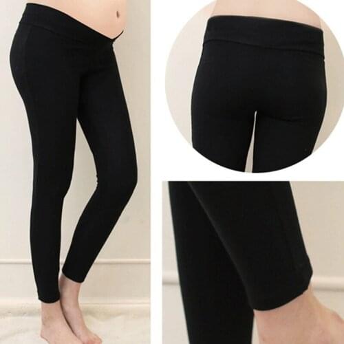 Autumn Maternity Leggings Women Low Waist Pregnancy Belly Pants For Pregnant Female Leggings Women Maternity Trousers Clothes