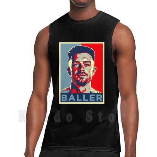Baller Grealish Poster Tank Tops Vest 100% Cotton Baller Jack Grealish English Epl England National Team Villa