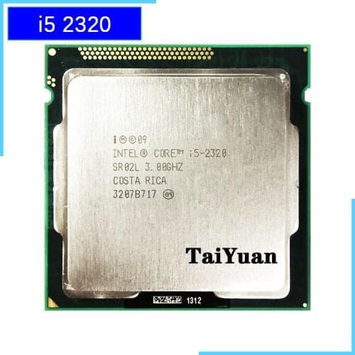 Intel Core i5-2320 i5 2320 3.0 GHz Quad-Core CPU Processor 6M 95W LGA 1155